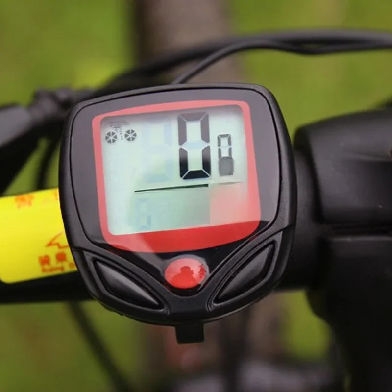 AliExpress Bicycle Speedometer, Waterproof Wired Digital Bike Ride Speedometer Odometer Cycling Speed Counter
