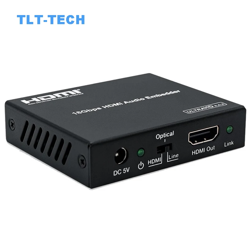 Lecteur Audio 4K HDMI2.0, 18Gbps, avec HDCP 2.3, prise en charge du bypass CEC