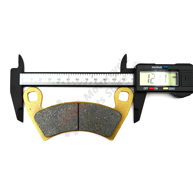 مجموعة 4/2 من وسادات الفرامل، تناسب Polaris General Ranger 570 800 900 1000 RZR 900 1000، الجزء OEM 2205949 2203747 1911228، أجزاء عربات التي تجرها الدواب الرباعية