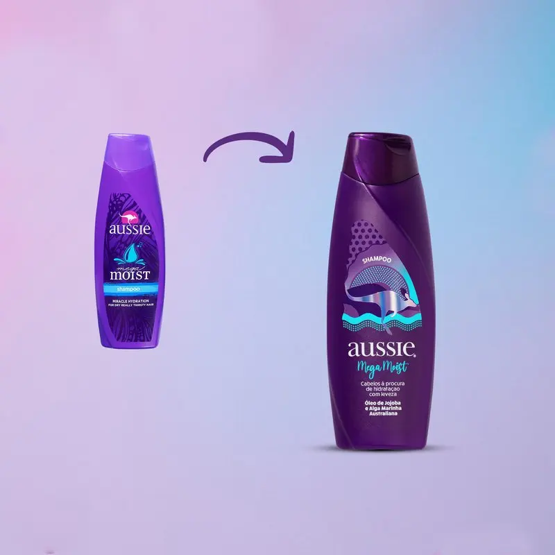 Aussie Moist Shampoo 180ml