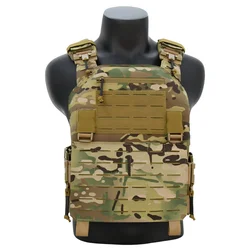 Tactical Hunting Vest For Outdoor Men Camouflage Plate Carrier MOLLE Quick Release Adjust Cummerbund Airsoft Agilite Combat Gear