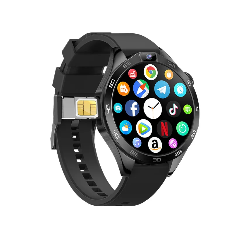 X11 round screen card phone watch 1.85 inch smart watch smart watch front and back camera heart rate