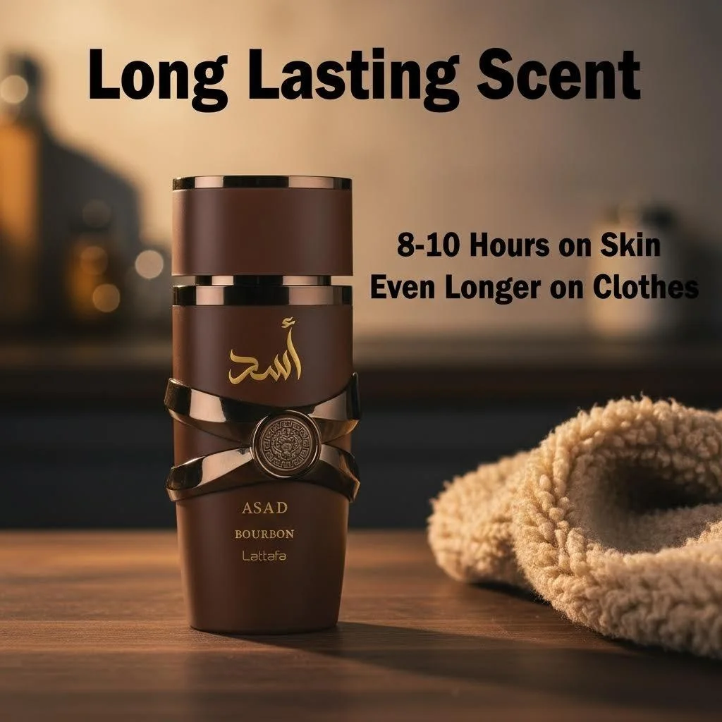 

Unisex Woody Amber Eau De Parfum 100ml Long Lasting 8H Bourbon Vanilla Perfume for Daily Work Dating Business Social Occasions