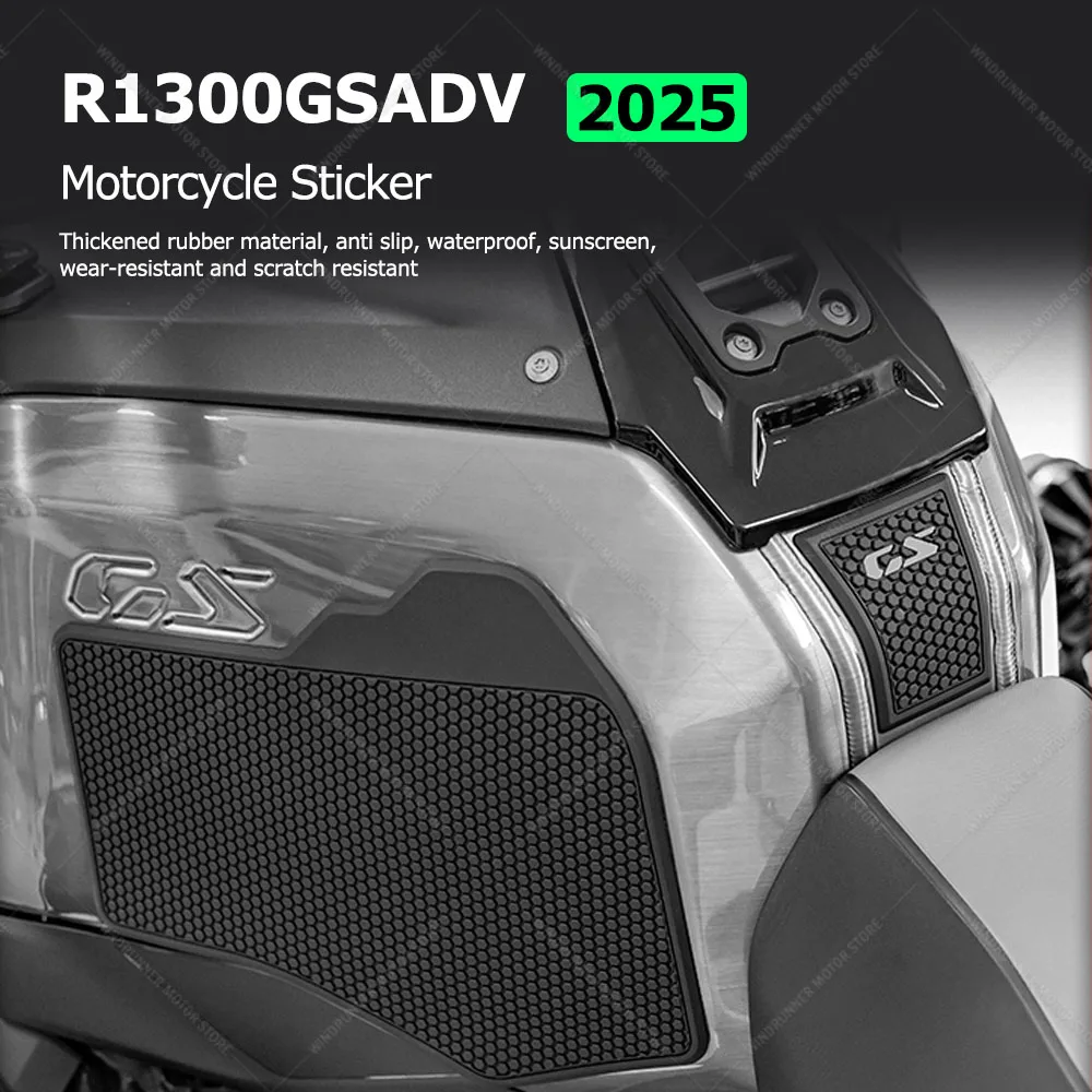 

Motorcycle Accessories Rubber Tank Pad Stickers Kits Protection Thicken Stickers Body Anti Slip Protection For R1300GS ADV 2025