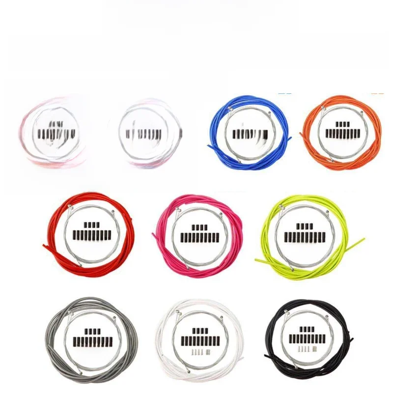 AliExpress NONE 1Set Multiple Colors Housing Variable Speed Line Pipe Core Universal Set Bicycle Mountain Bike Brake Line Pipe Set Bicycle Parts
