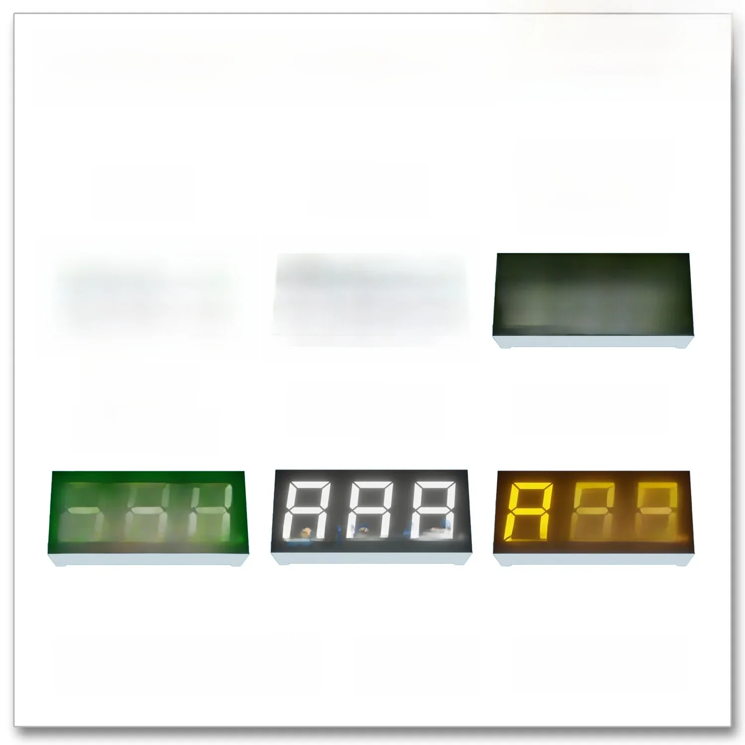 LoCNService 30PCS 0.28Inch Digital Tube LED Display 3 Bit Red Yellow Green Blue White Common Anode / Cathode 7 Segment 0.28 inch — zdjęcie 2