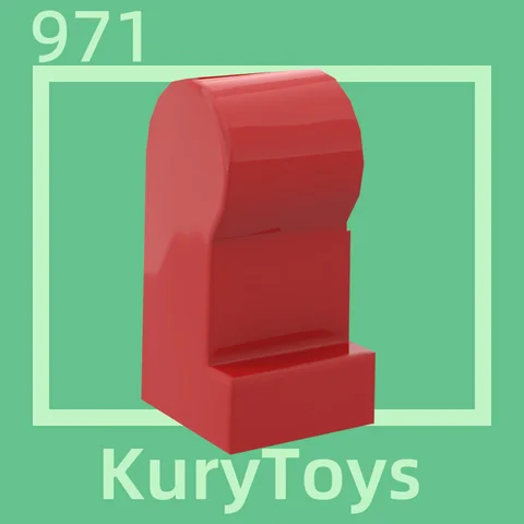 Kury Toys пластиковые строительные блоки 100 шт — пример использования
