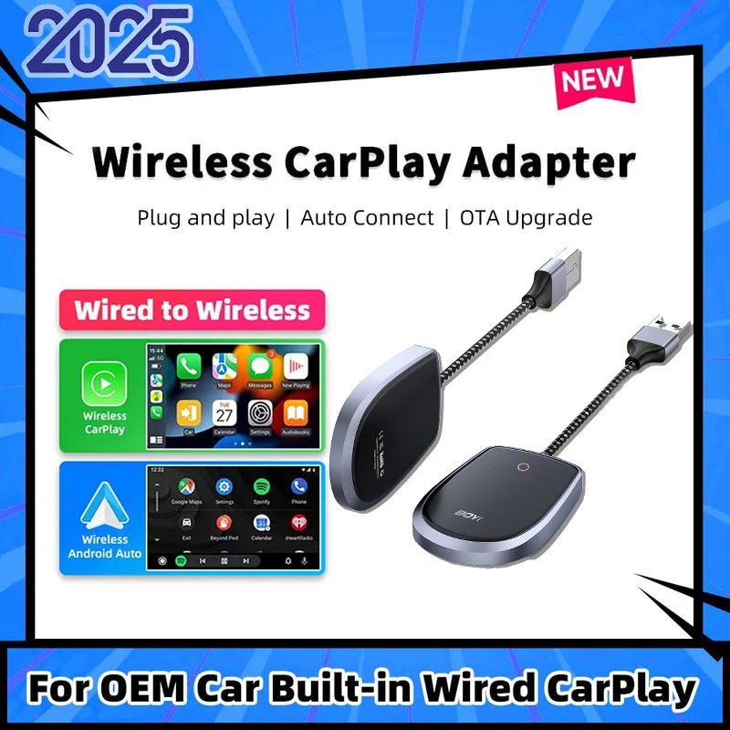 

Wired Carbit link Smartlink Phonelink Easy connect to Wireless CarPlay Android Auto adapter Baic Jetour Geely Chery Tiggo GAC