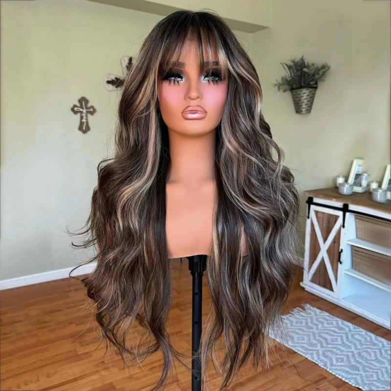 تسليط الضوء على أسود شقراء تسليط الضوء على الشعر البشري غلويليس 5x5 الحرير قاعدة إغلاق الباروكات مع الانفجارات قبل قطعها 360/13x6 الدانتيل الباروكات