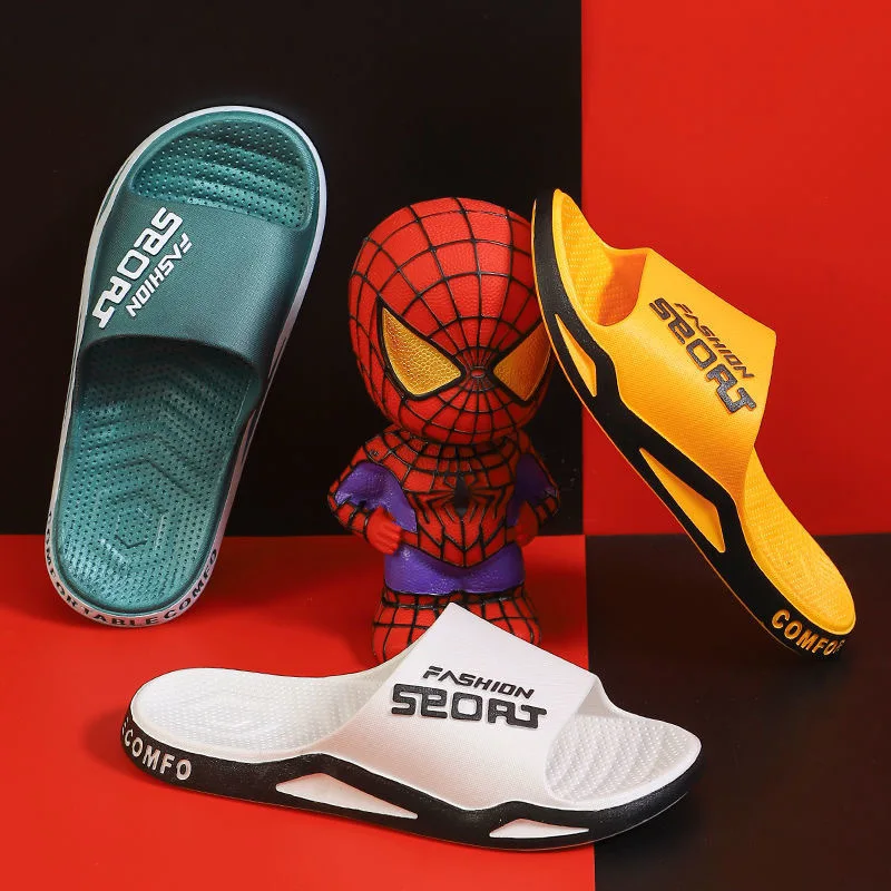 Men's Slippers Can Be Worn Externally In Summer Non-Skid Bathroom Sandals Trendy Bathroom Home Indoor Flip-flops For Men