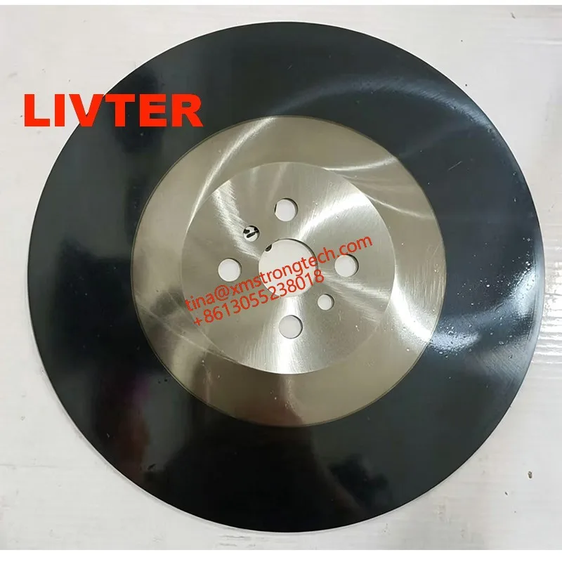 LIVTER HSS Circular Saw Blade ALTIN Coated High Speed Steel Saw Disc for Stainless Steel Iron Pipe Metal Cutting