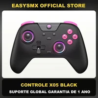 Controlador de mando inalámbrico EasySMX X05 con Bluetooth, Dongle, con cable para PC/teléfono/interruptor/vapor Gamer, efecto Hall