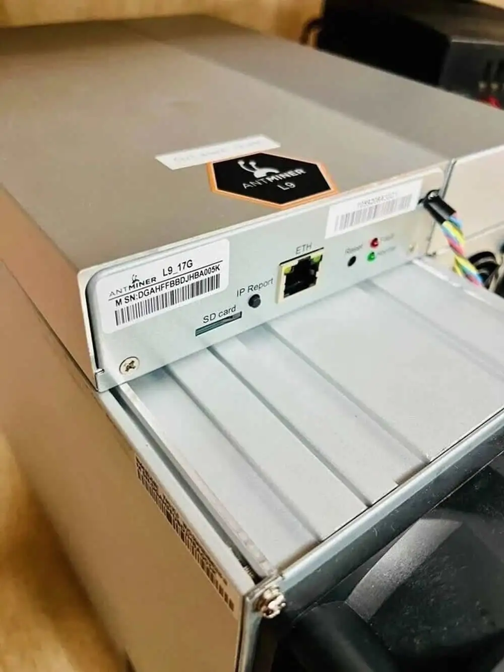 dc ORIGINAL BUY 3 GET 2 FREE Bitmain Antminer L9 (17Gh)DOGE/LTC 3570W Asic In Carton