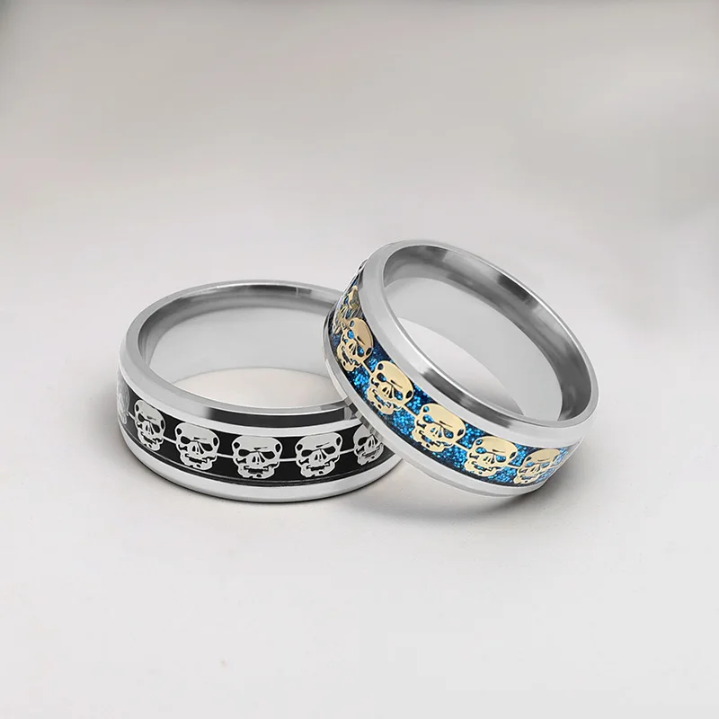 Punk Domineering Dragon Knuckle Black Ring Stainless Steel Men Birthday Party Favors Gift Cool Boys Rings Jewelry Anillo Hombre - view 4