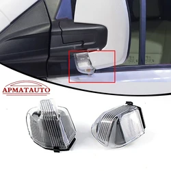 2X For Ford Transit Custom 2013-2018 2019 Tourneo 12-20 Auto Wing Door Side Rearview Mirror Light housing Turn Signal Lamp Shell