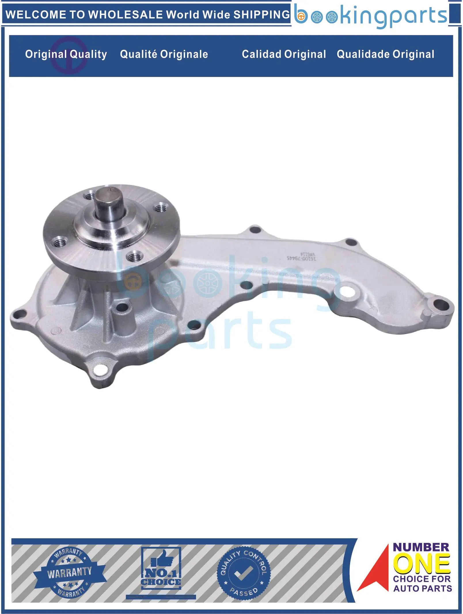 

Water Pump For TOYOTA HILUX 97,16100-79445,1610079445,16100-79445(GAS),1610079445(GAS),16100-09460,1610009460,WWP30205