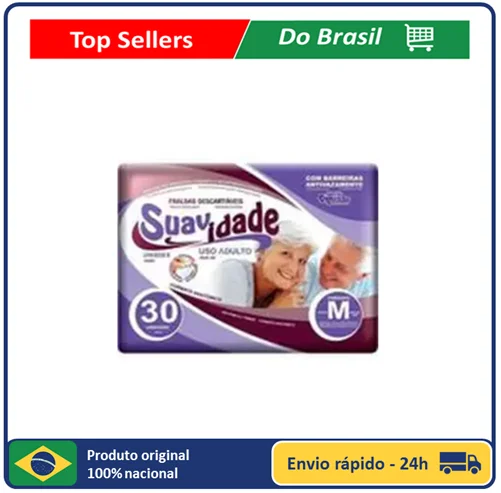 Geriatric Diaper Smooness M/30 Units-GREAT FINISH AND ABSORTION-AMAZING-IDEAL OFFER FOR DAY