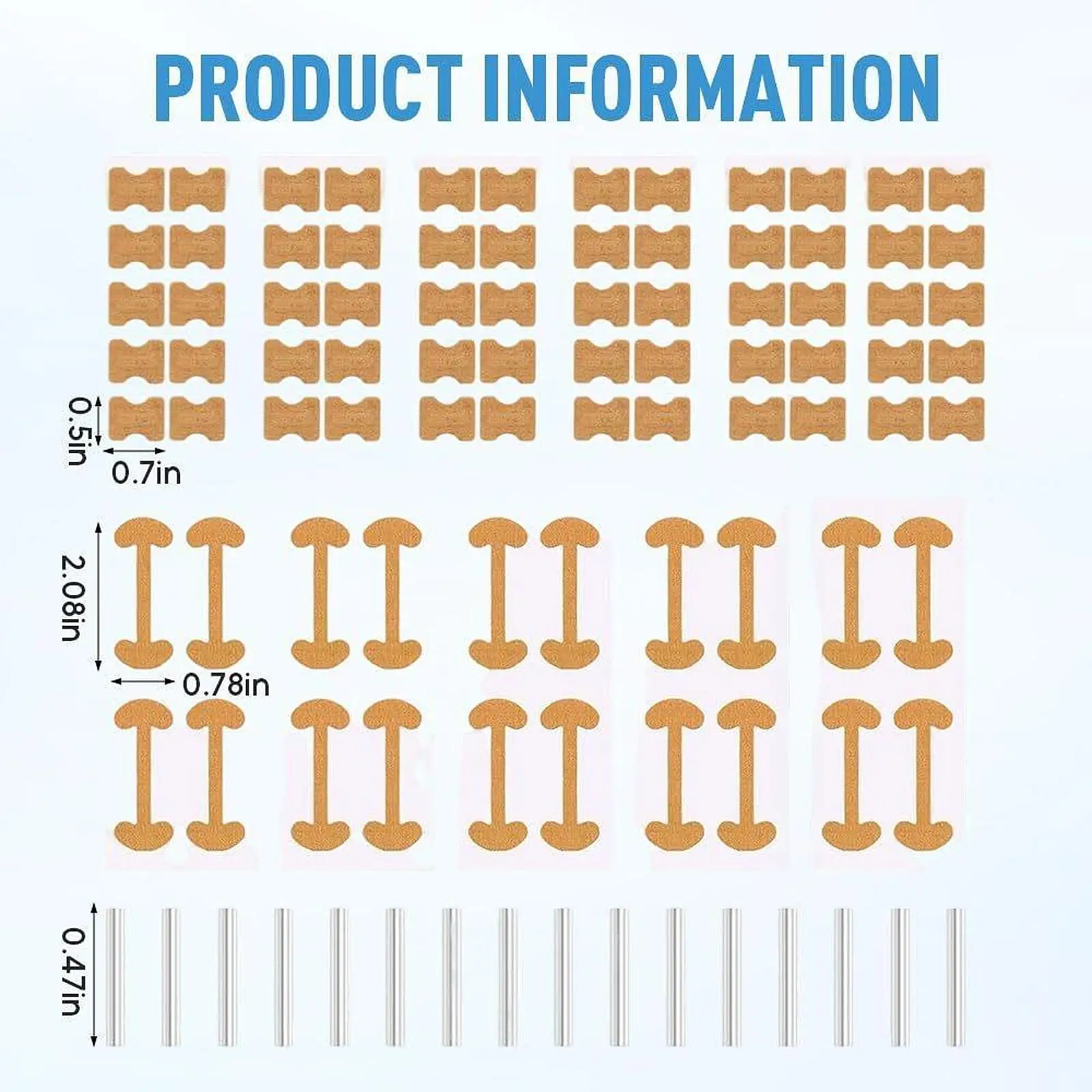 Ingrown Nail Correction Kit Nail Art Tools Elastic Breathable Ingrown Fingernail Corrector Professional Efficient For All Nail