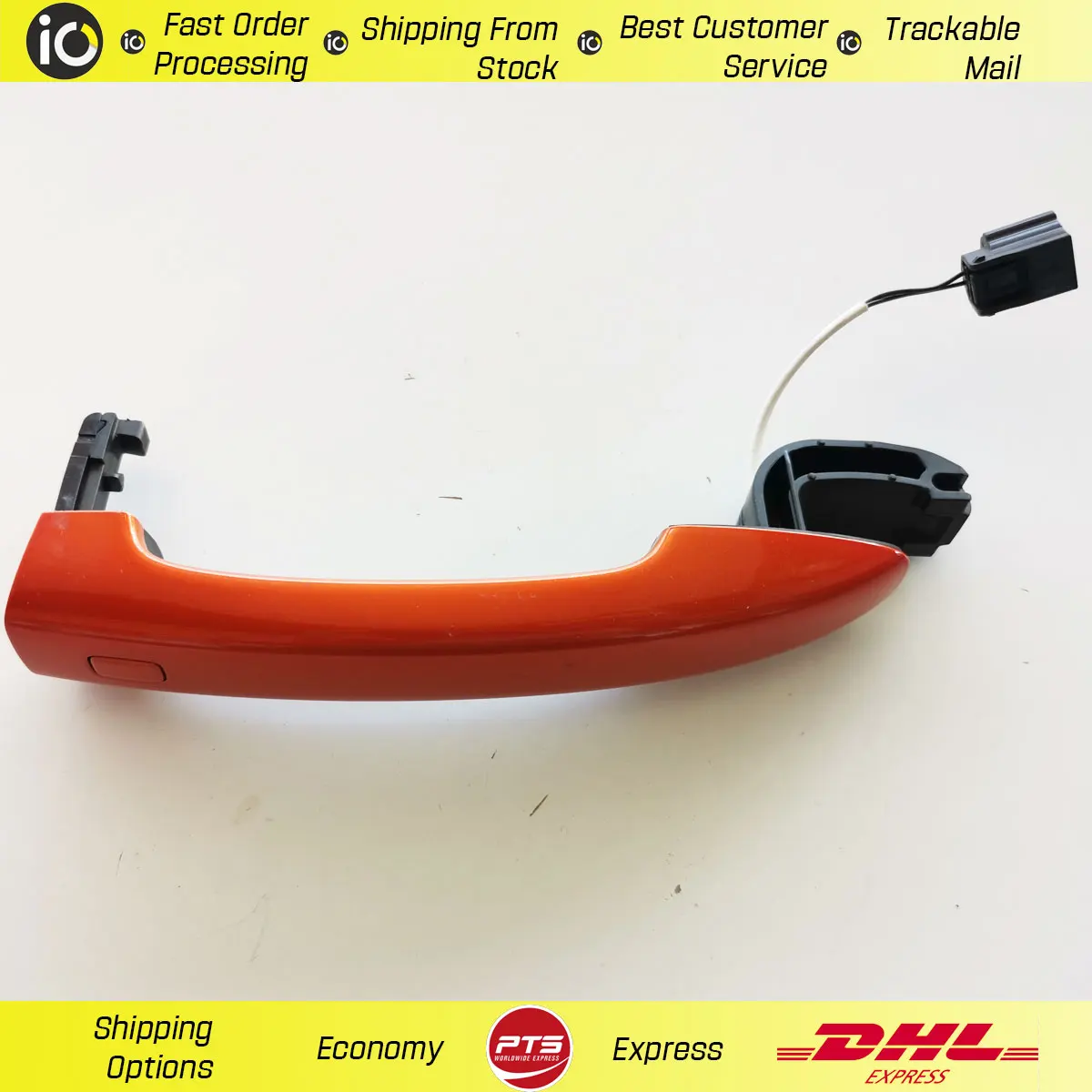 Front Left Exterior Door Handle For Clio 5 V MK5 806072210R 806075707R Orange Color Fast Shipping From Warehouse