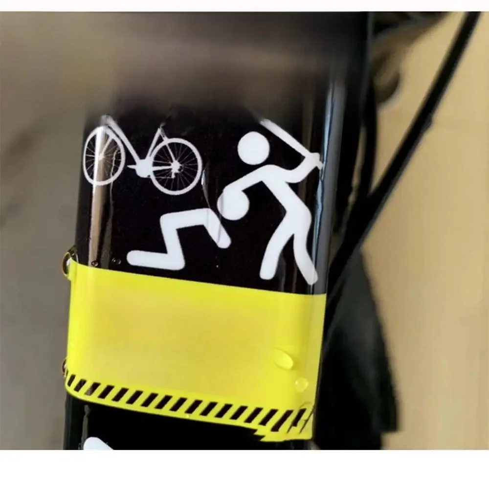 AliExpress Bicycle Don't Move My Bike Warning Sticker Mountain Bike Frame Decorative Decal Waterproof PVC Sticker Cycling Car Accessory