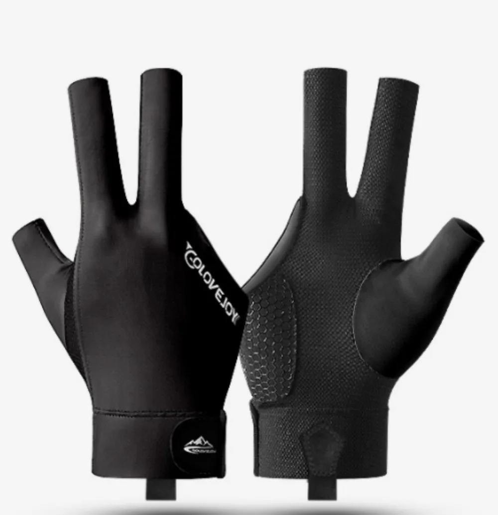 

GOLOVEJOY Professional Billiard Snooker Anti-Slip Breathable Sweat Absorbing Cue Glove-One Size Fits All