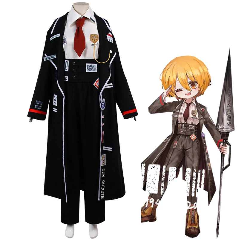 

Custom Made Limbus Company Don Quixote Sueno Imposible Cosplay Costume Game Uniform Halloween Suits Carnival Cloth Anime Outfits