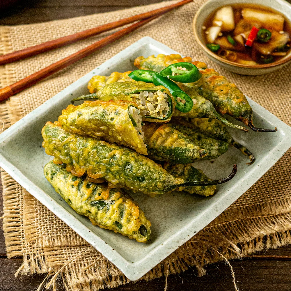 فلفل مقرمش مصنوع يدويًا، 1 كجم - مثالي للوجبات الخفيفة وTteokbokki ومقالي الهواء #3