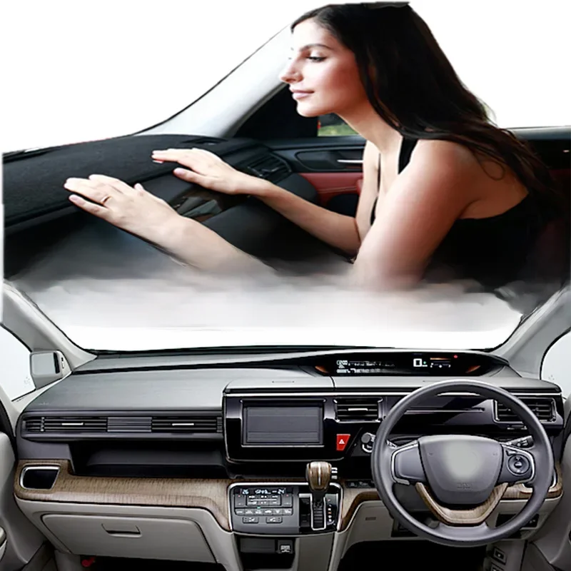 Para honda stepwgn rp1 rp3 spada DBA-RP 2015-2021 dashmat painel capa instrumento protetor solar