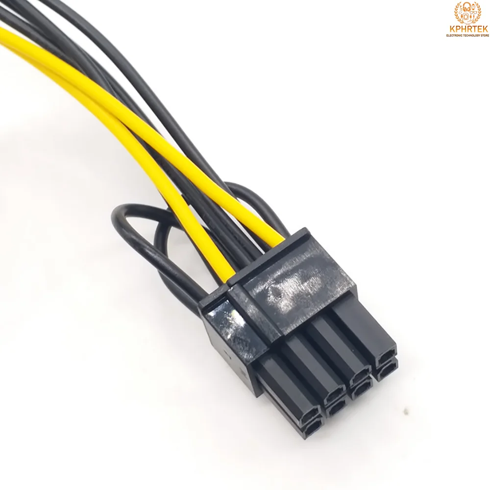 

20 PCs SATA 15pin to 8pin graphics card power cable (6P+2P adapter) (Computer graphics card power cable 15P to 8P)