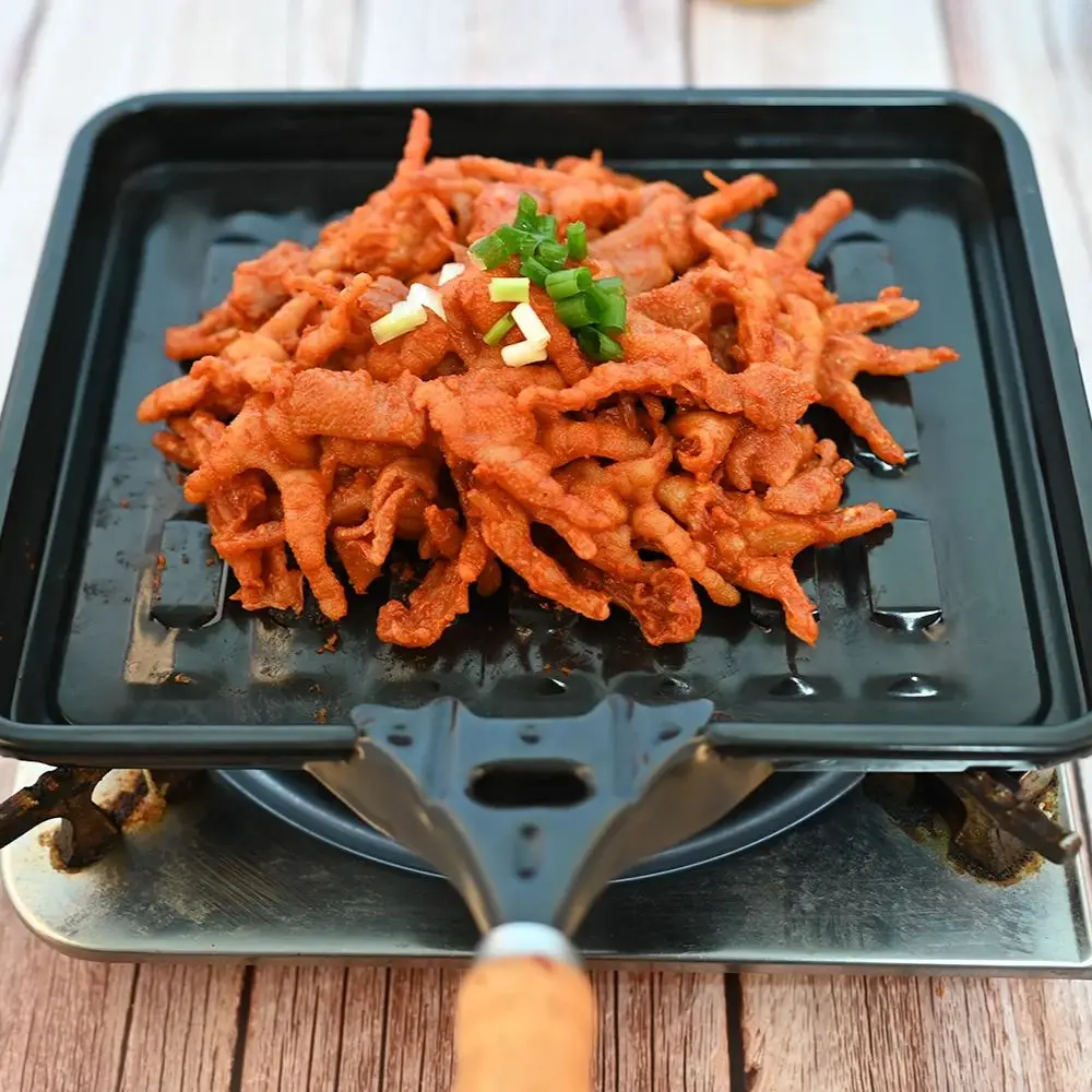 매운 단풍 무뼈 불 닭발 숯불 직화 구이 캠핑 음식