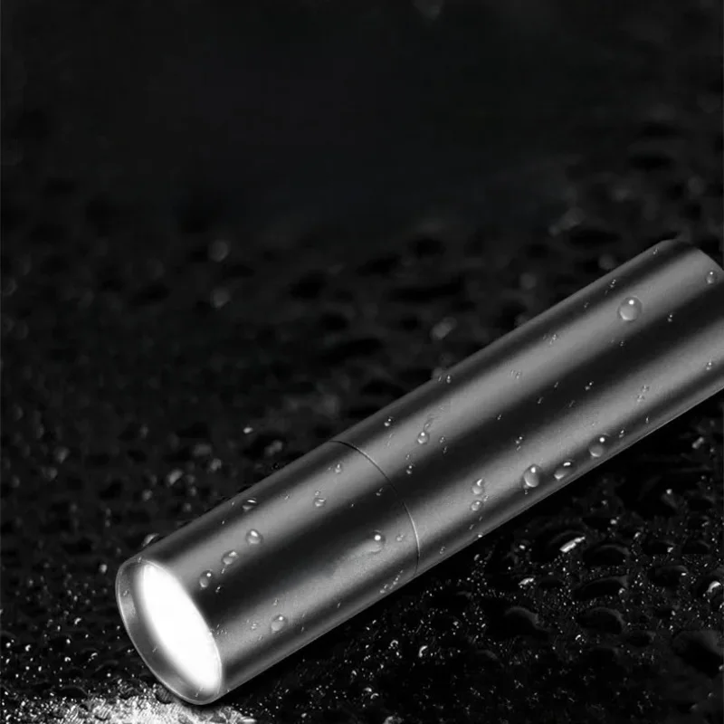 edc Torch light 18650 High power led flashlight Mini Pocket portable Rechargeable lamp Waterproof Lantern for night lighting