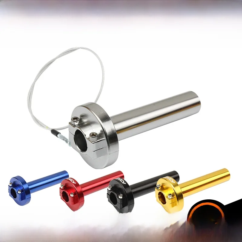 AliExpress ProfesRacing Motorcycle 7/8" 22mm Aluminum Throttle Grip Twist Quick Action Gas Throttle Settle With Cable For Dirt Pit Bike 50cc 110cc 125cc