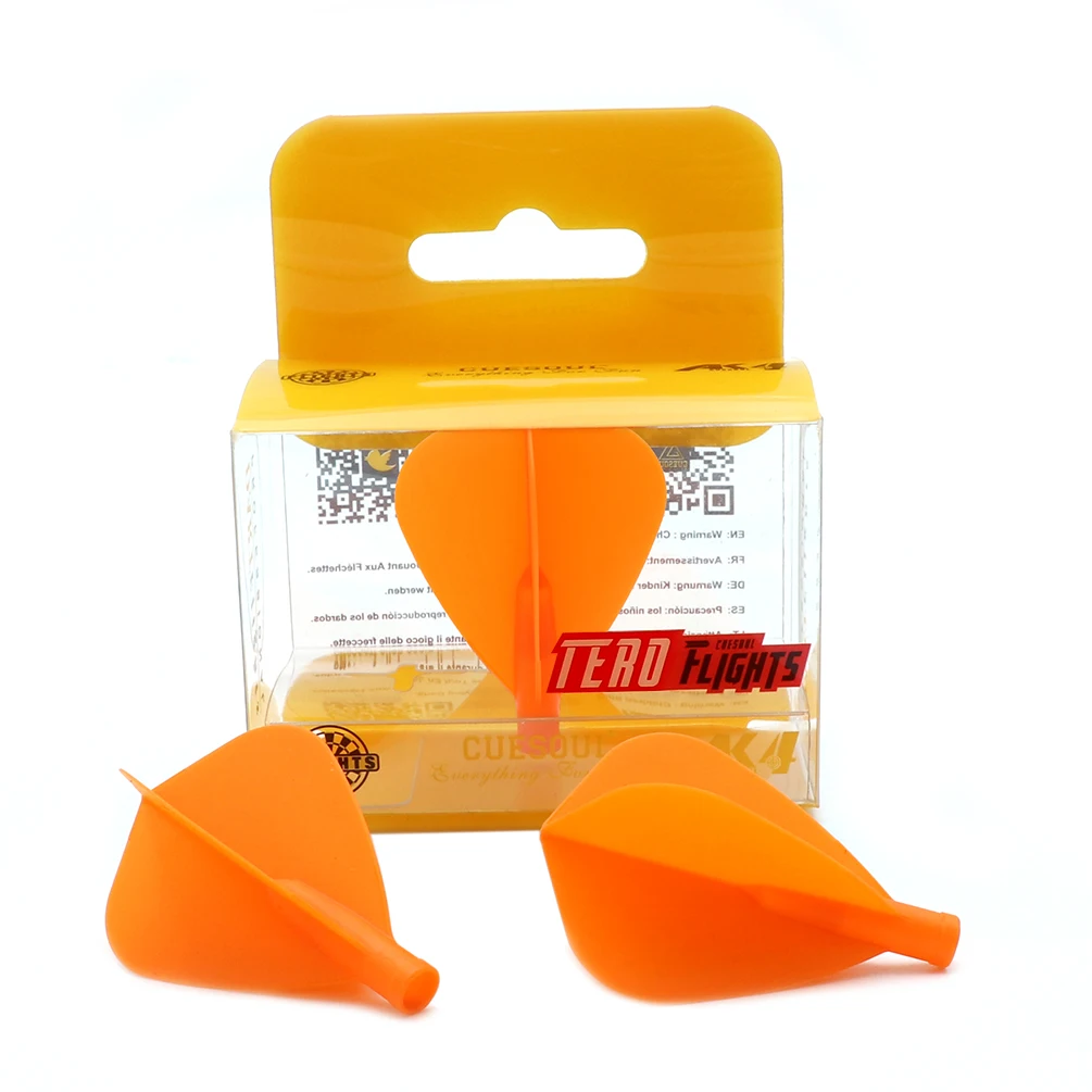 

CUESOUL TERO AK4 Dart Flights Kite Shape-Orange