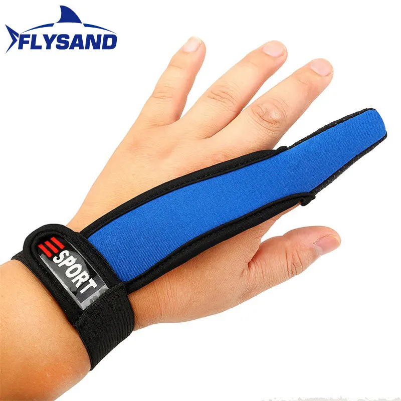 FLYSAND Guante de dedo antideslizante para pesca deportiva con agarre - imagen 3