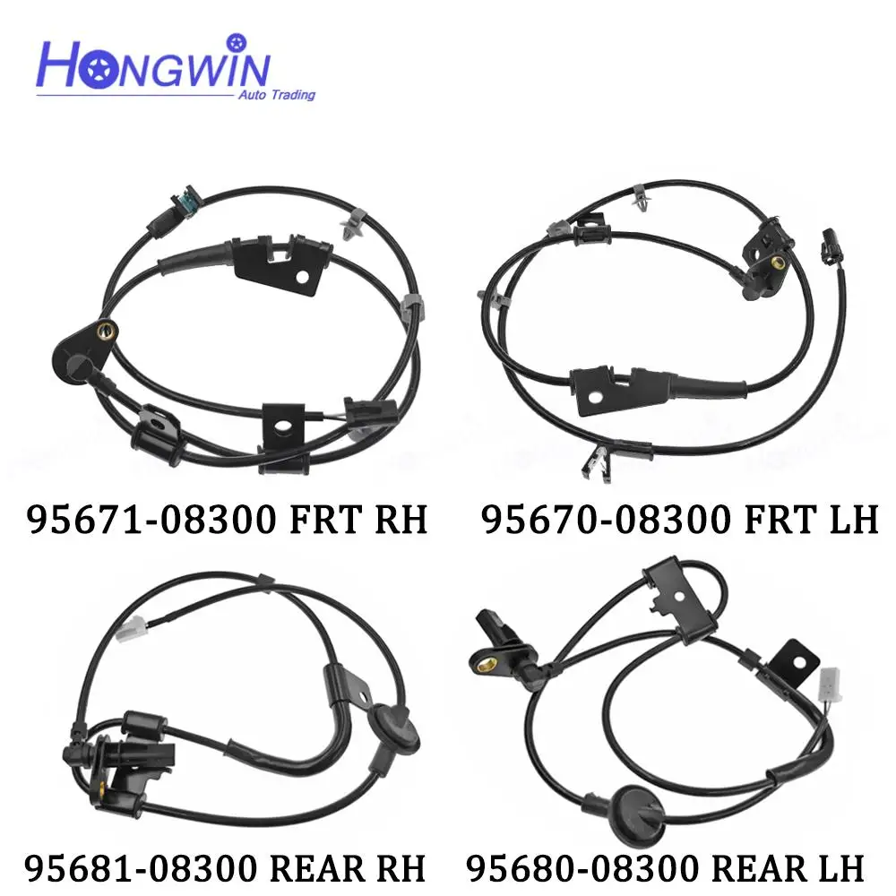 

Front Rear RH LH Wheel Speed ABS Sensor For 07-16 Hyundai Elantra Kia 1.8 2.0 95670-08300 95671-08300 95680-08300 95681-08300