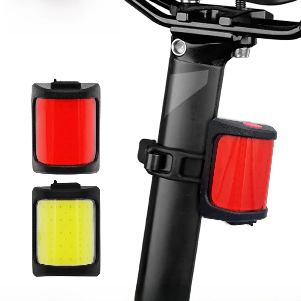 AliExpress cycle zone COB Bicycle Tail Lights USB Rechargeable LED Bike Warning Back Rear Lights for Night Riding Easy to