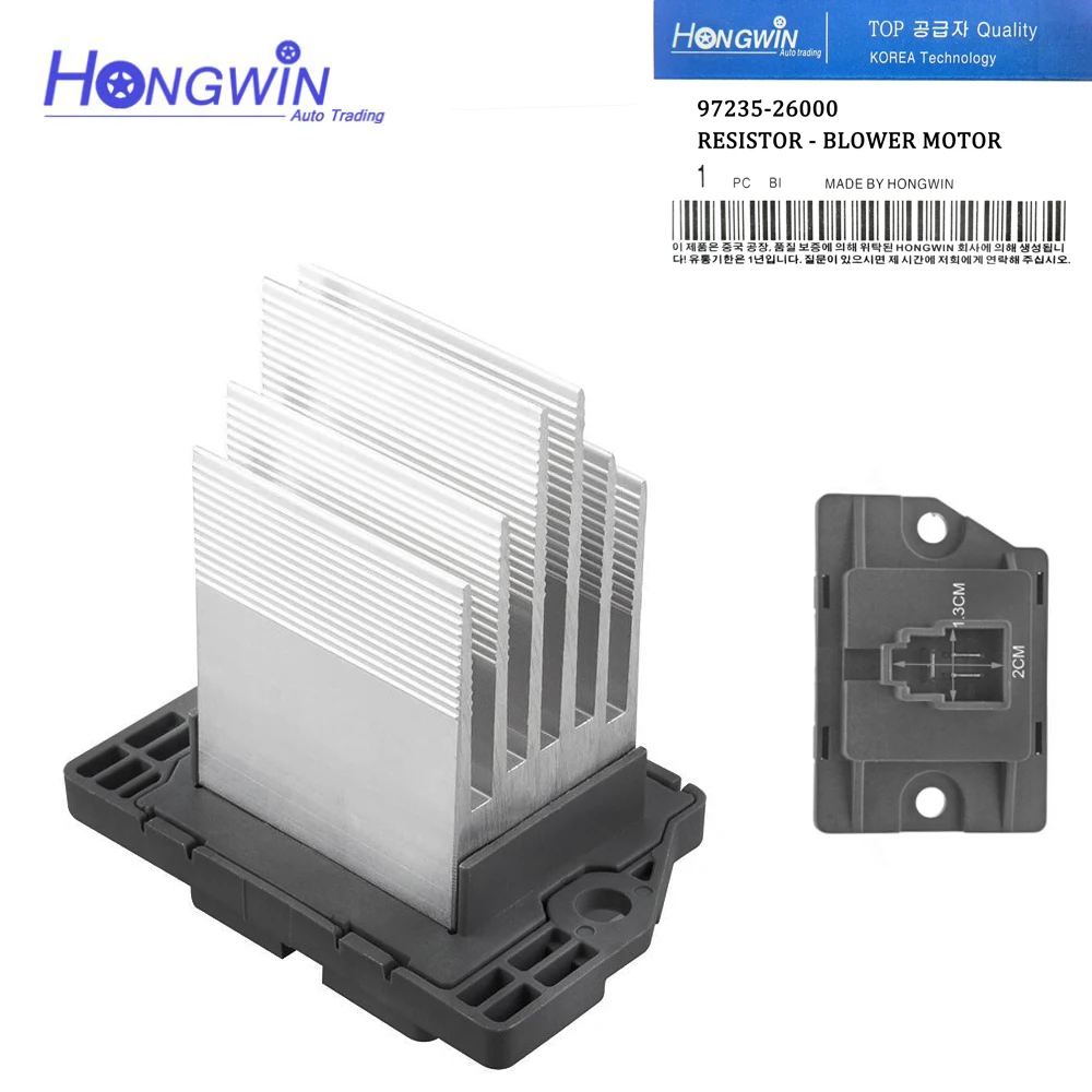 Radiator Fan Blower Motor Resistor For Kia Hyundai 97235-26000 97235-3K100 97111-38000 97179-2D000 97235-1E000 972351E000 RU747