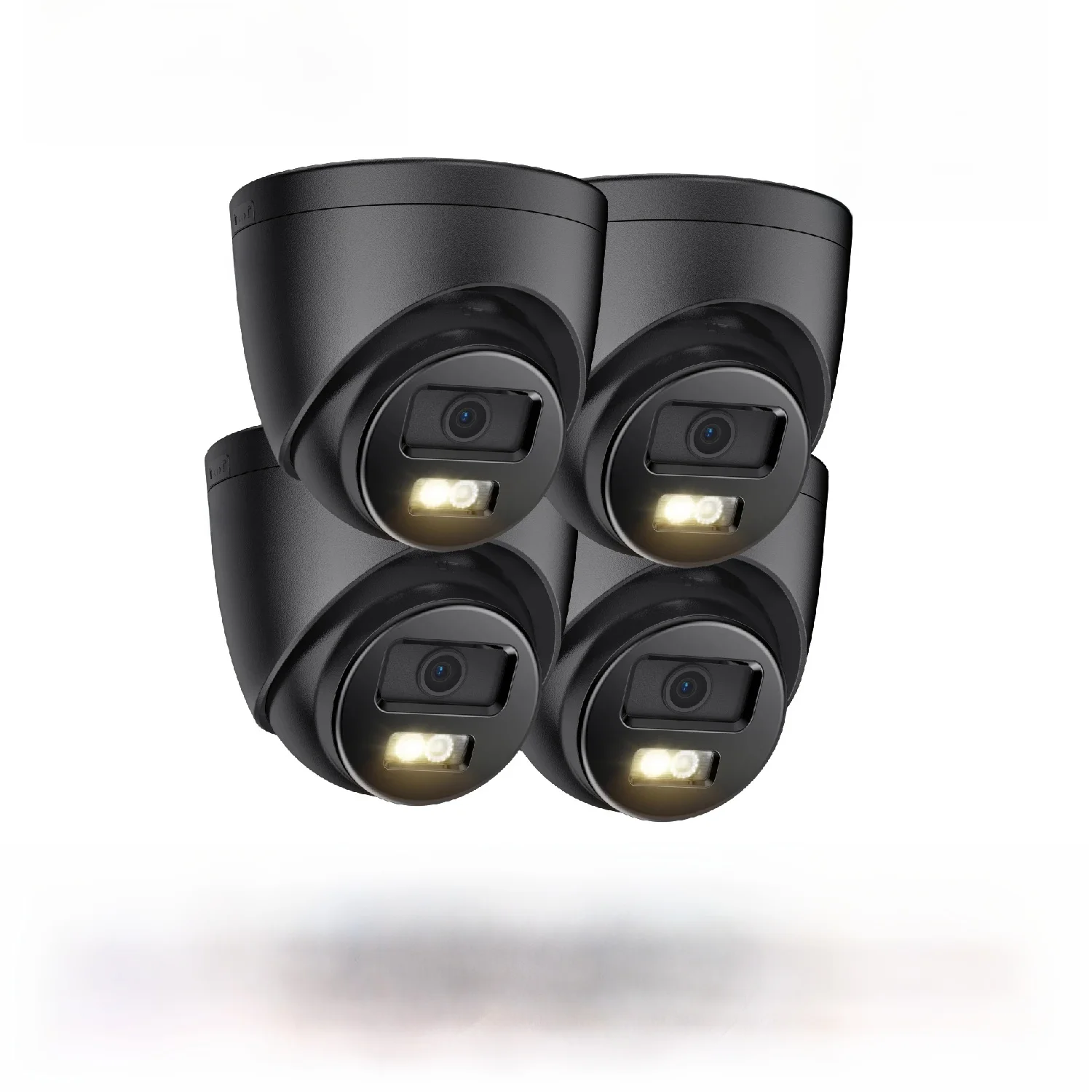 Annke 4Pcs 3K Ir Ultra Hd Ip Poe Camera Dual Light Outdoor Poe Security Camera Menselijk Voertuig Detectie Ingebouwde Microfoon - afbeelding 2