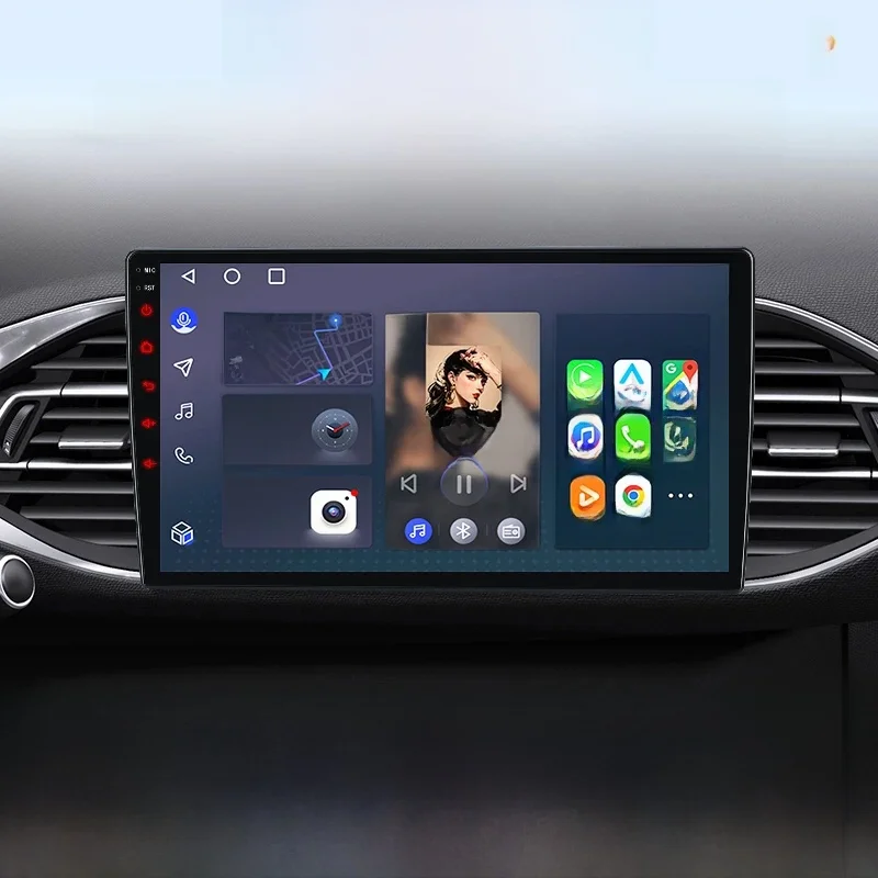 Junsun AI 4G LTE Draadloze CarPlay Android Auto Radio Voor Peugeot 308 2013 2014 2015 2016 2017 GPS Navi BT DSP RDS FM - afbeelding 2