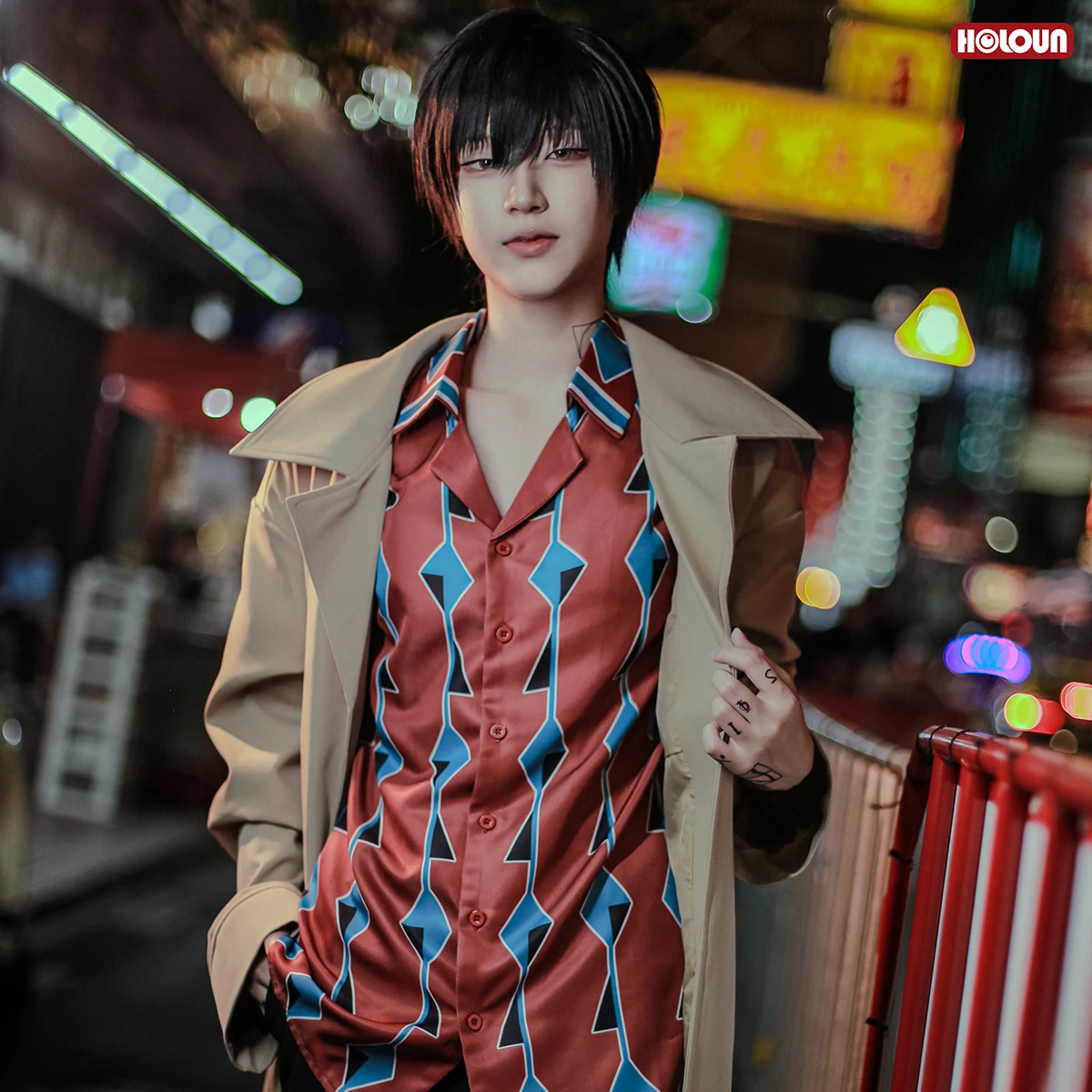 HOLOUN Anime Yoichi Nagumo Cosplay Costume Coat Shirt Pants Cos Convention Daily Wear Gift