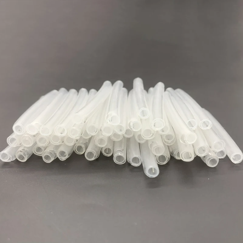 Fiber Heat Splice Protector, Fiber Cable Protection Sleeves, FTTH Fiber Optic Tool Tube, 1Pin, 6x5.5mm Diameter, 500 Pcs/1000Pcs