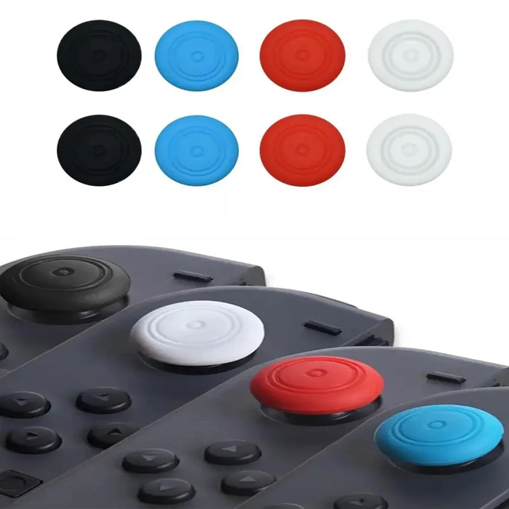 Capuchons de poignée de bâton de pouce analogiques, 8 pièces, compatibles avec Nintendo Switch OLED/Switch Lite/Switch, housse de protection pour Joystick