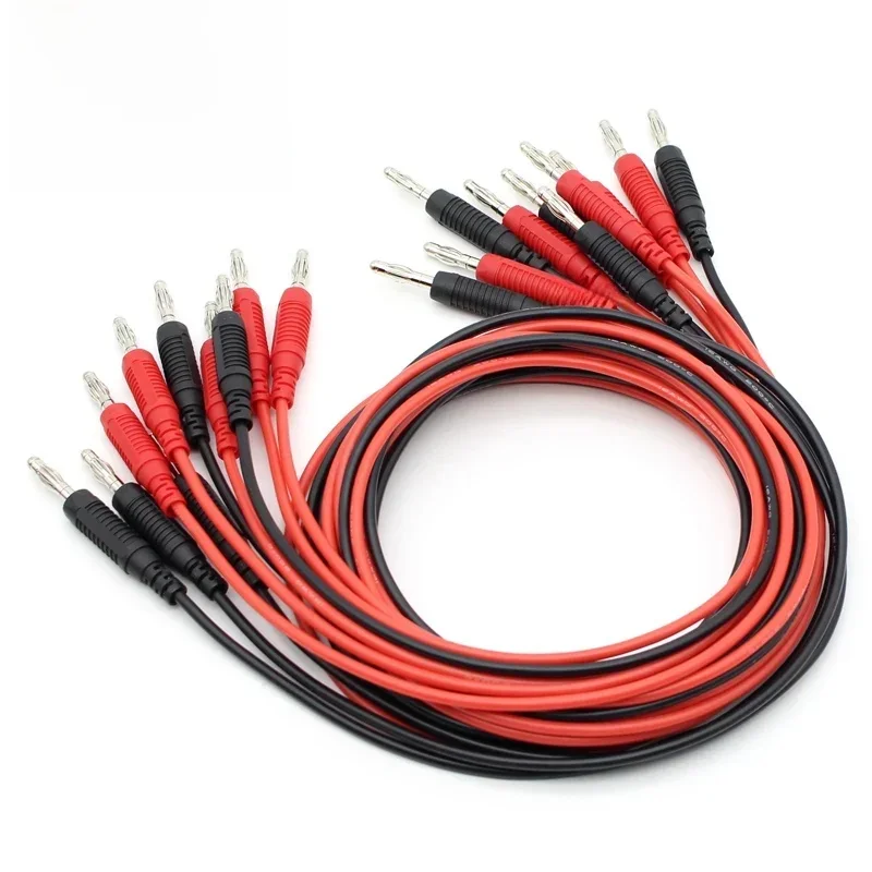 TL200 Wysokiej jakości elastyczny przewód silikonowy 16AWG z wtyczką bananową 4 mm Przewód testowy — zdjęcie 2