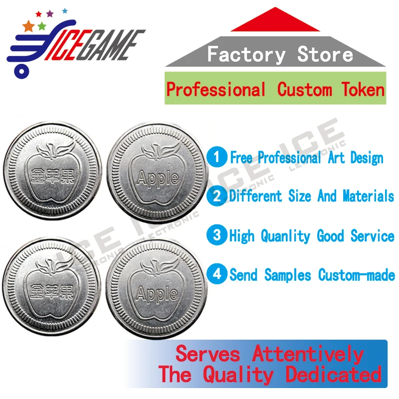 

24 24,2 25x1,8 мм x 1000 шт. торговый автомат на заказ жетон из нержавеющей стали игровая доска металлические жетоны монета для стирки монет