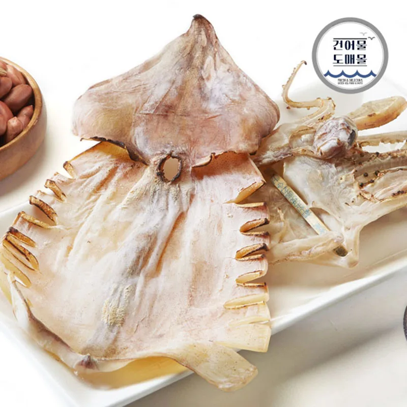 [Dried fish mall] the East Sea of Korea Domestic dry squid 20 pieces 800g