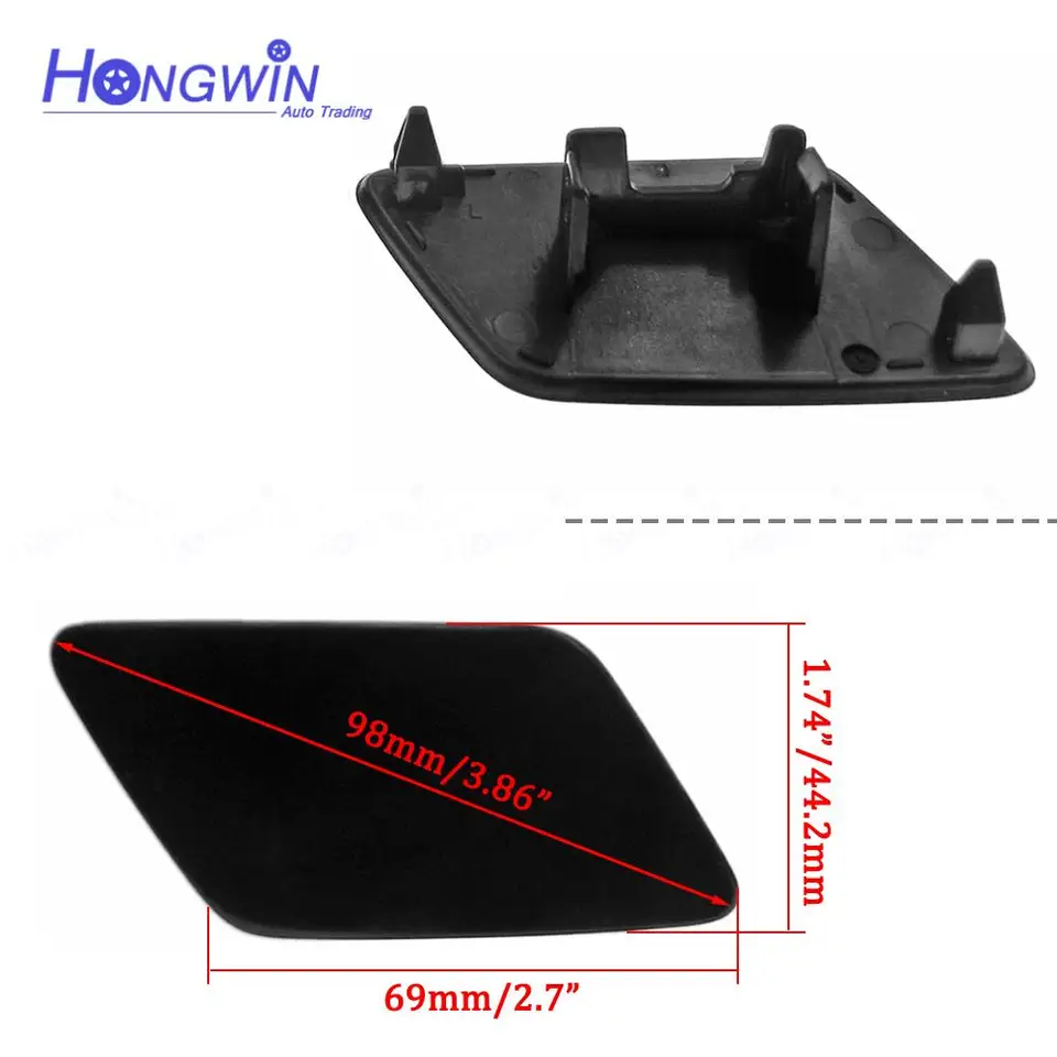 KMLONG Buse de pulvérisation de lavage de phare avant, capuchon de protection de Jet adapté à VW for Volkswagen Tiguan 2008 2009 2010 2011 5N0955110 5N0955109 Couvercle de buse de KMLONG Buse de pulvérisation de lavage de phare avant, capuchon de protection de Jet adapté à VW for Volkswagen Tiguan 2008 2009 2010 2011 5N0955110 5N0955109 Couvercle de buse de