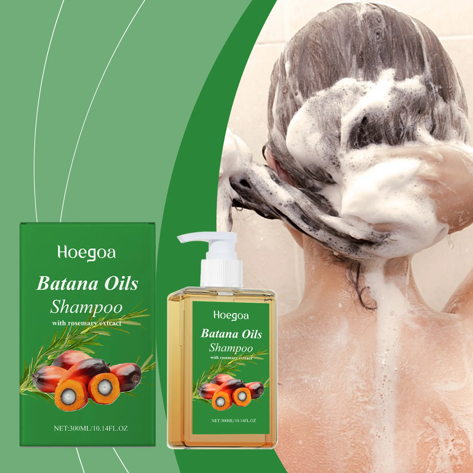 

Batana Hair Care Shampoo Reduce Oiliness Buildup Fortify Cleanse Damaged Scalp Moisture Nourishment Healthy Treatment Shampoo