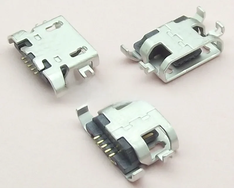 50szt Micro USB 5pin 1.28mm Port ładowania Złącze dokujące Do Motorola Moto E3 G5 XT1672 XT1676 G4 Play XT1600 XT1601 A850 — zdjęcie 2