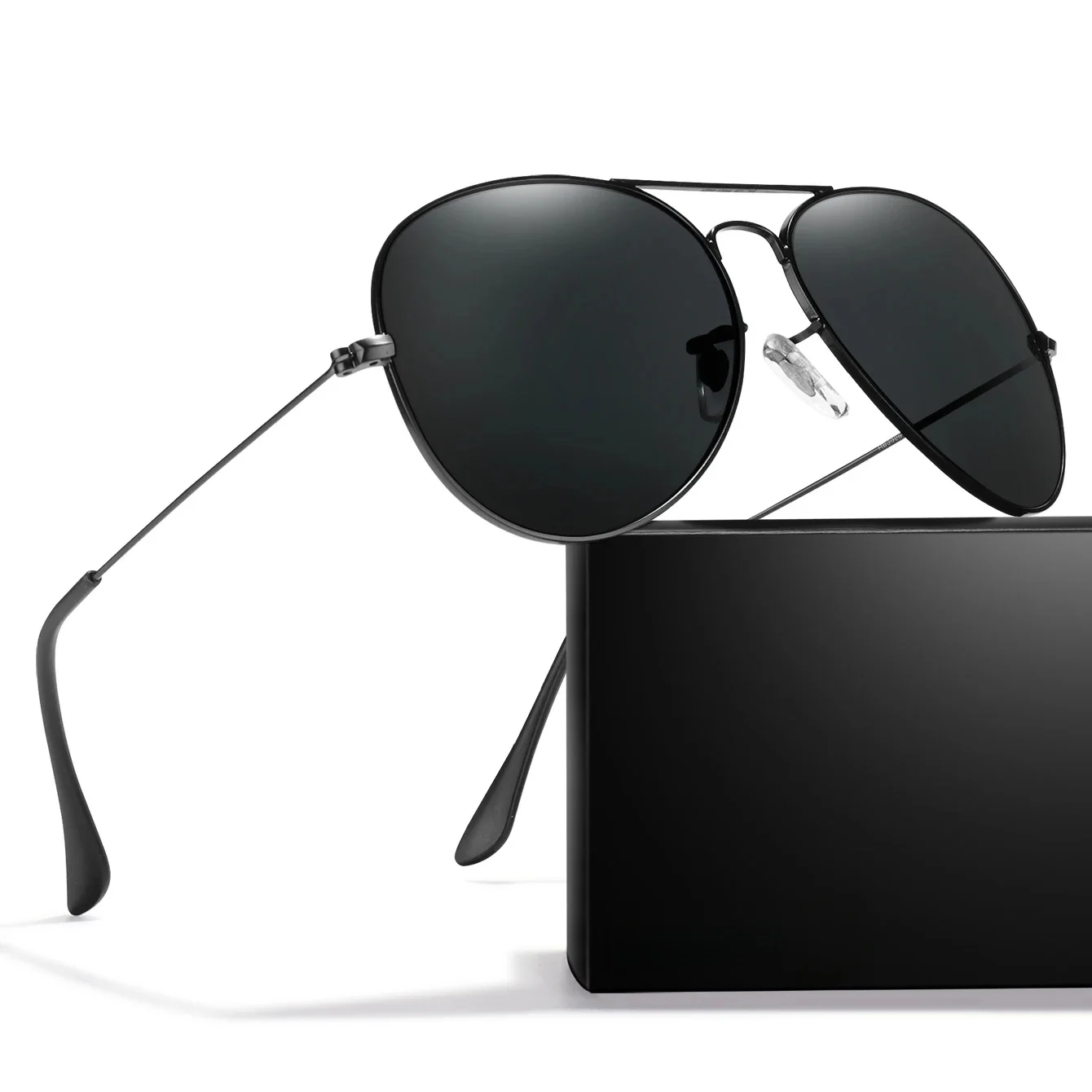 AliExpress LOISRUBY Classic Cycling Sunglasses Luxury Pilot Sun Glasses for Men Women Outdoor Sports Hiking Designer Vintage Black Eyeglasses UV400