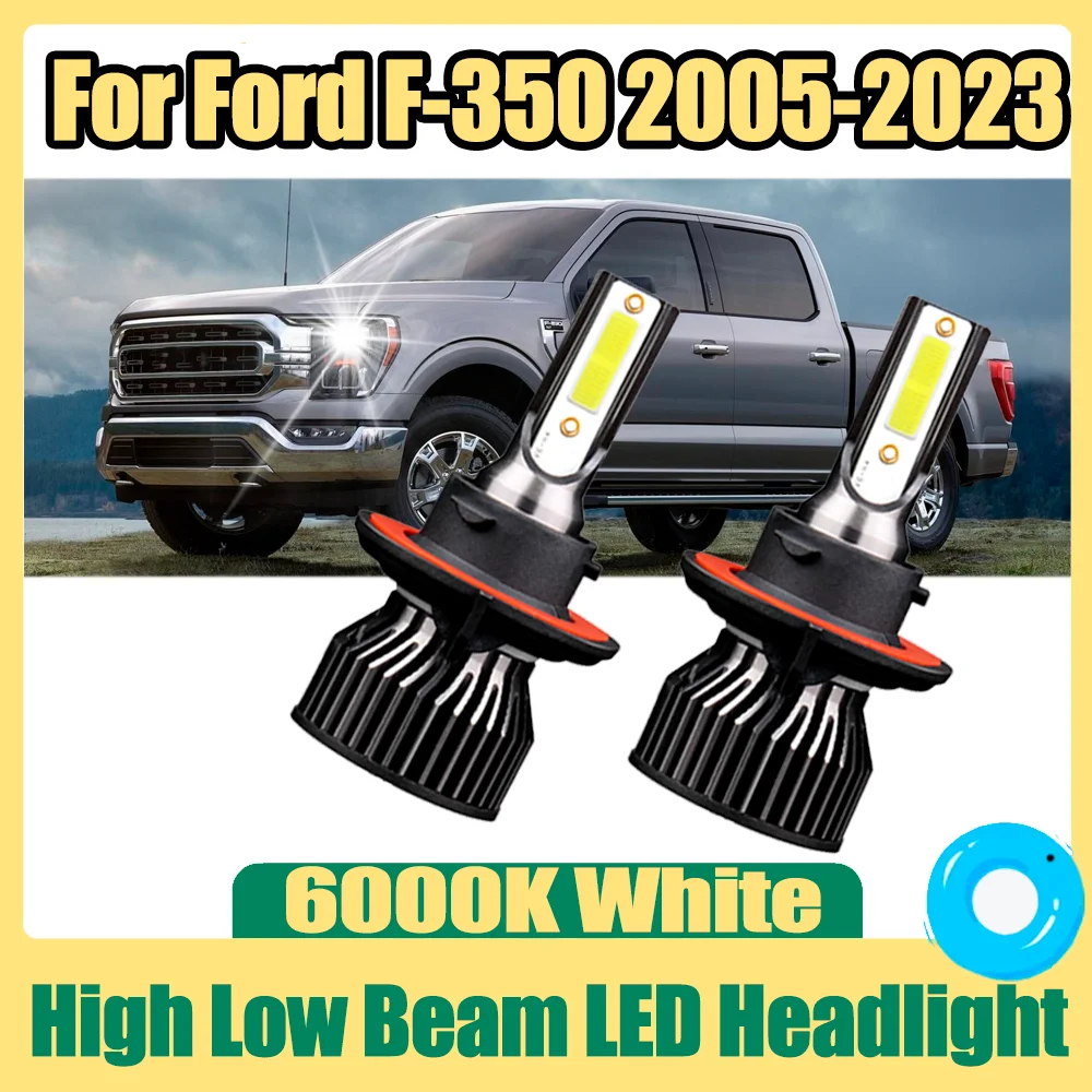 2pcs-turbo-auto-lamps-high-power-20000lm-high-low-beam-led-headlight-bulbs-120w-6000k-white-car-lights-for-ford-f-350-2005-2023